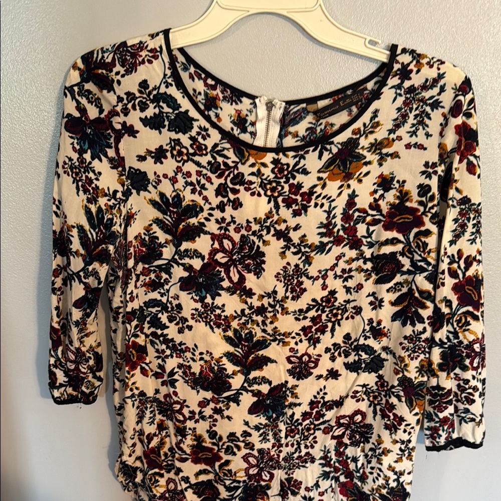 Floral Print Women's Top